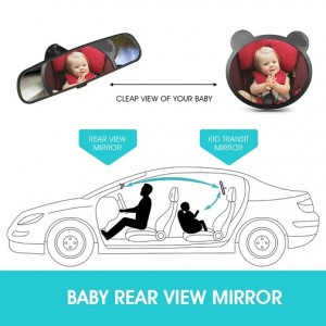 Robins Baby Mirror With Ears